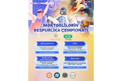 ”Məktəblilərin respublika çempionatı” na start verilir