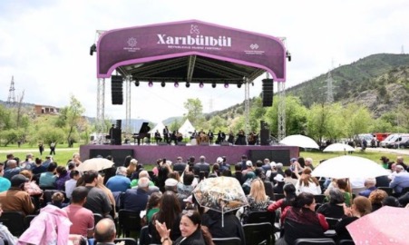 “Xarıbülbül” festivalı “Sələflər və xələflər” adlı konsert proqramı ilə davam edib - FOTOLAR