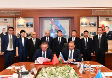 ADNSU ilə Çinin Sian Universiteti arasında Anlaşma Memorandumu imzalandı - FOTO