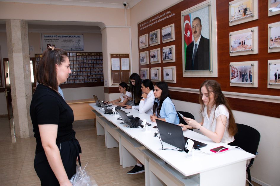 Peşə məktəblərinə ixtisas fənn müəllimləri və istehsalat təlimi ustalarının işə qəbul imtahanı keçirilib - FOTOLAR