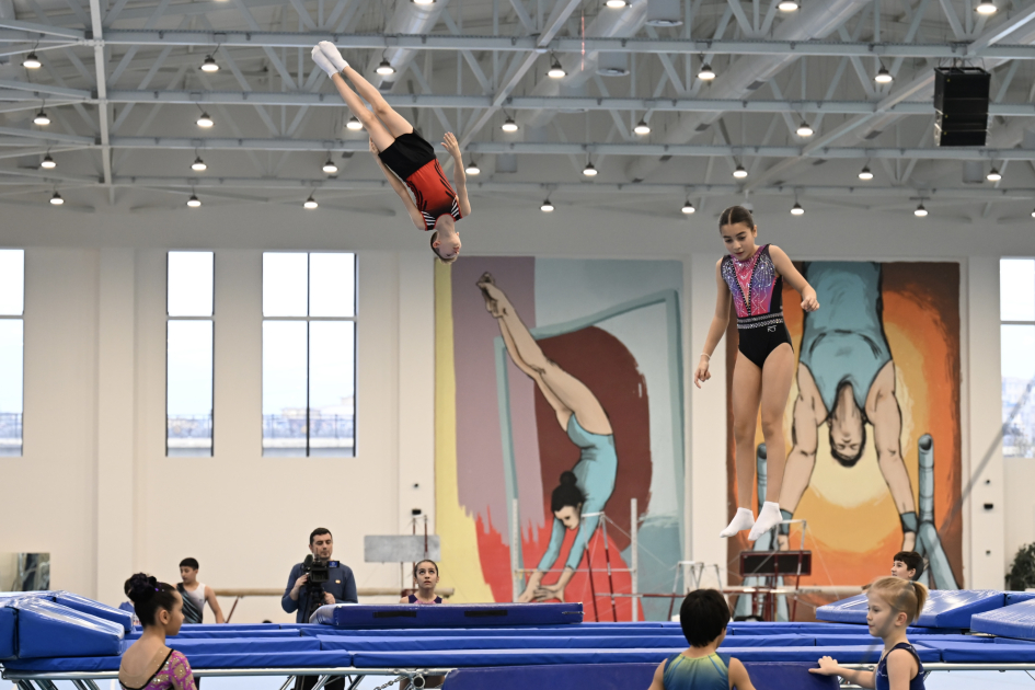 Tamblinq və batut gimnastikası üzrə ölkə birinciliyi və Bakı çempionatı keçirilib 