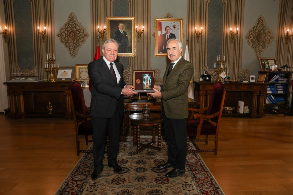 GDU-nun nümayəndə heyəti İstanbul Universitetində olub - FOTO