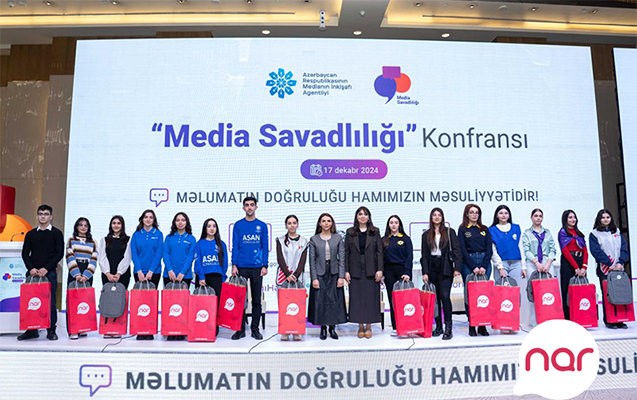 “Nar”ın tərəfdaşlığı ilə “Media Savadlılığı” Konfransı təşkil edildi - FOTO