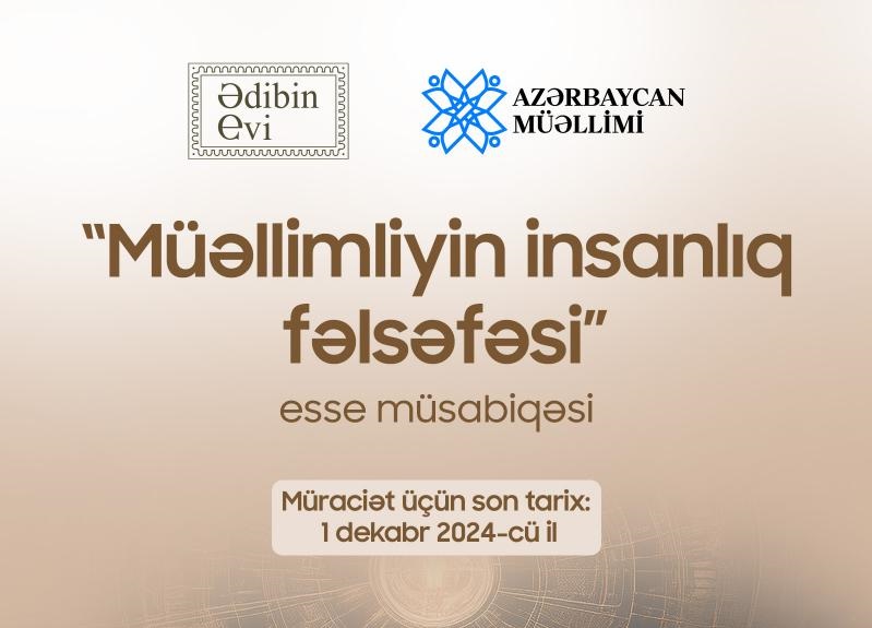 Müəllimlər üçün esse müsabiqəsinin qiymətləndirmə mərhələsi başa çatıb