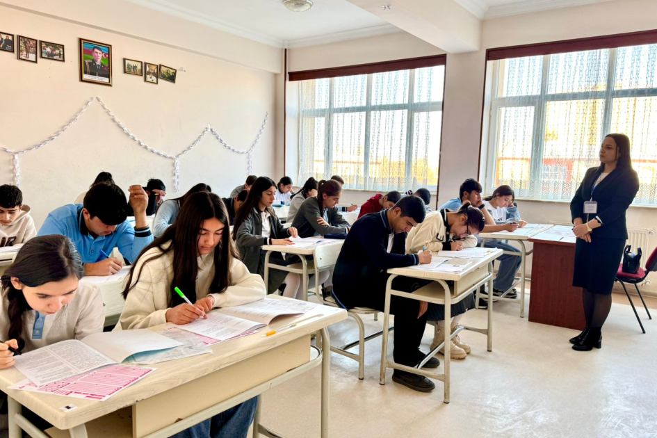 Fənn olimpiadalarının rayon mərhələsində 2200-ə yaxın şagird iştirak edib