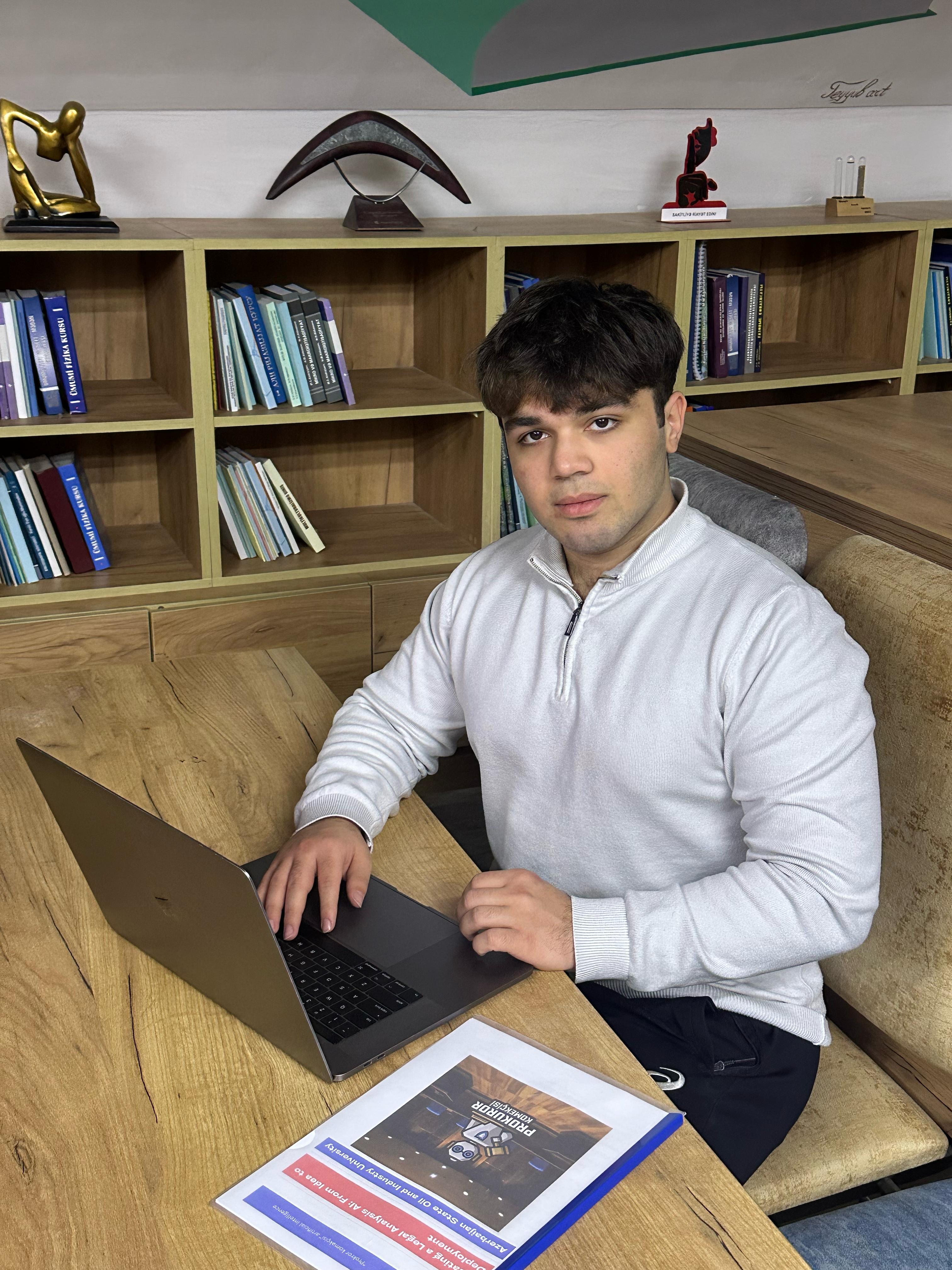 ADNSU-nun 2-ci kurs tələbəsi süni intellekt proqramı hazırlayıb