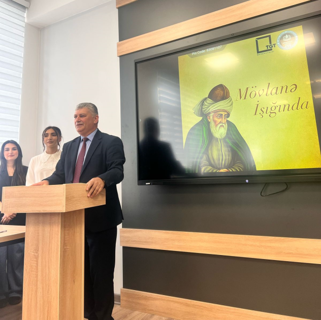 S.C. Pişəvəri adına Respublika humanitar fənlər gimnaziyasının şagirdləri BDU-nun Şərqşünaslıq fakültəsində - FOTO