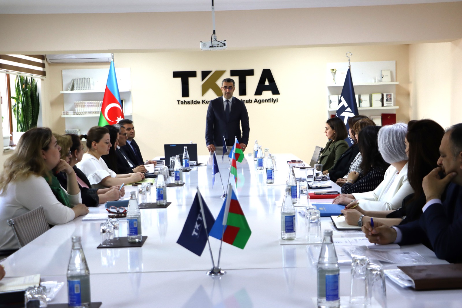 TKTA-da Akkreditasiya komissiyaları ilə görüş keçirilib - FOTO