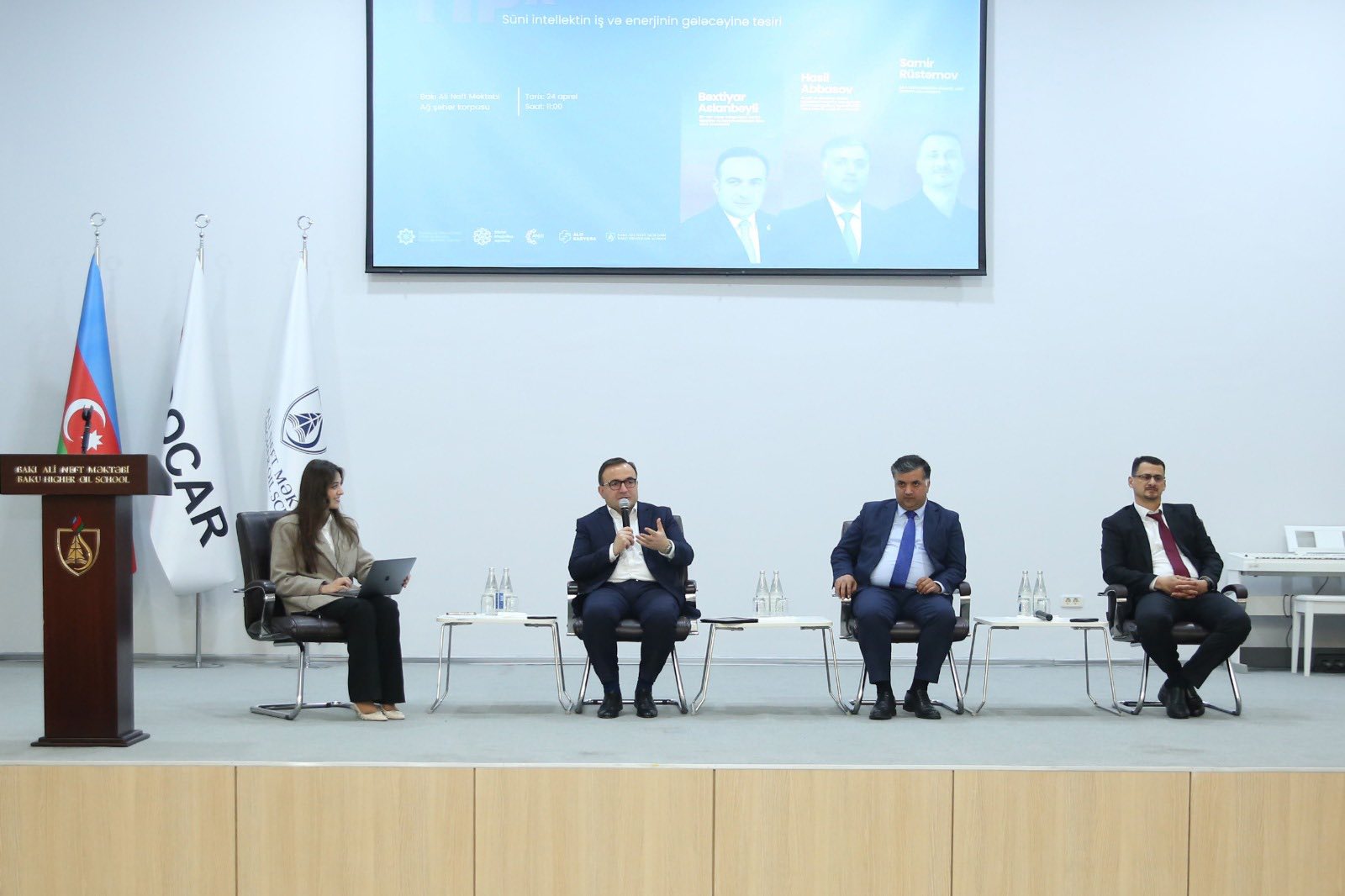 BANM-də süni intellekt və enerjinin gələcəyi mövzusunda konfrans keçirilib - FOTO