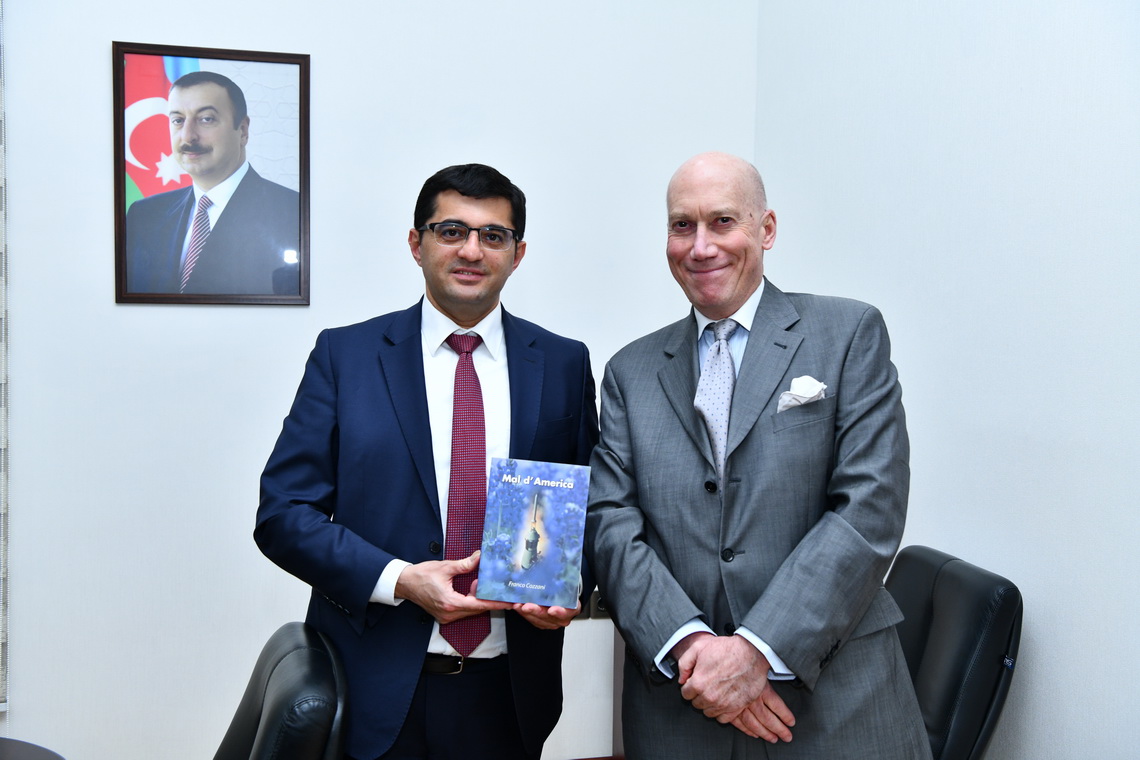 Avropalı professor Franco Cozzani ADNSU-nun tədris şəraitini yüksək dəyərləndilib - FOTO