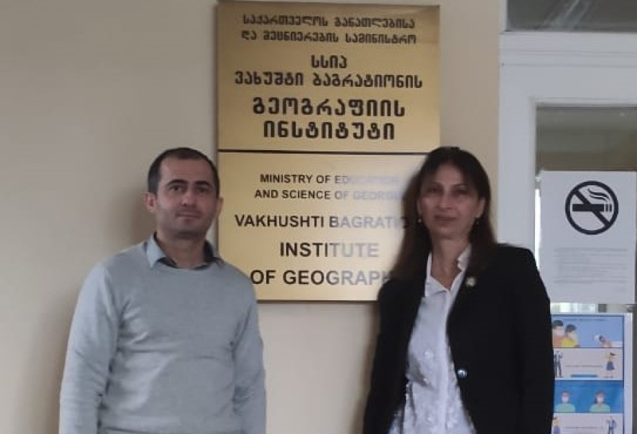 Azərbaycan və Gürcüstan Coğrafiya institutları arasında əməkdaşlıq memorandumu imzalanıb