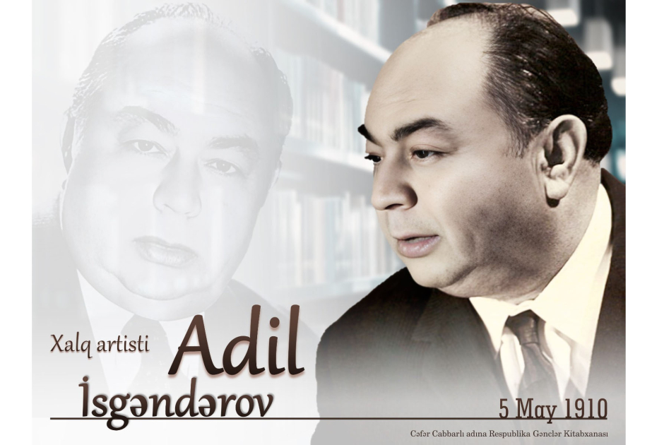 Gənclər Kitabxanasında Xalq artisti Adil İsgəndərova həsr olunmuş virtual sərgi hazırlanıb