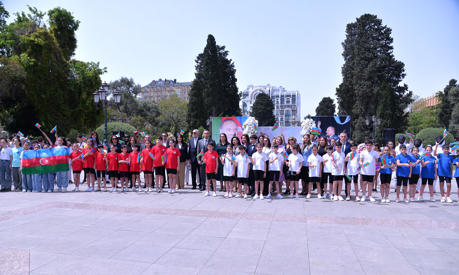 Məktəblilərin idman festivalı keçirilib - FOTO
