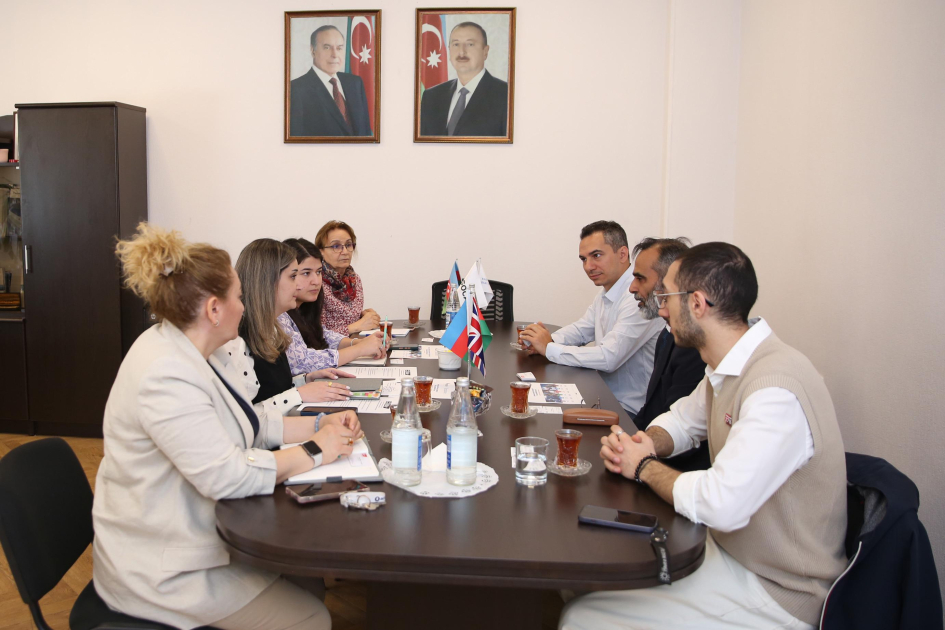 Mexanika Mühəndisləri İnstitutunun nümayəndələri BANM-də olub - FOTO
