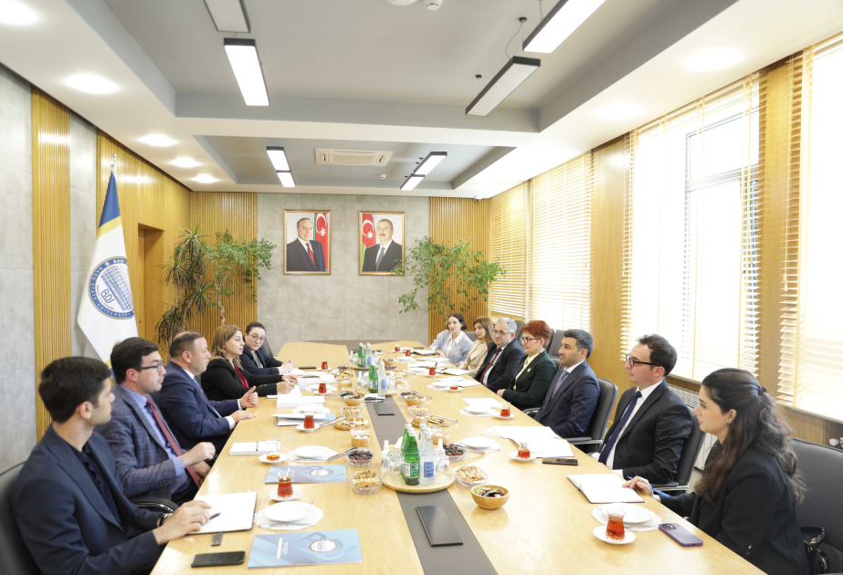 BDU-da DOST Agentliyinin nümayəndə heyəti ilə görüş