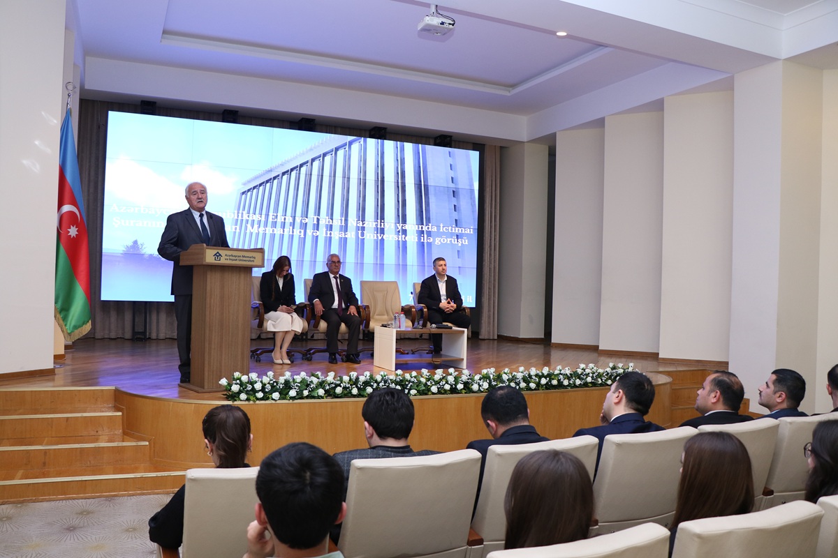 Elm və Təhsil Nazirliyi yanında İctimai Şuranın üzvləri AzMİU-da olublar - FOTO