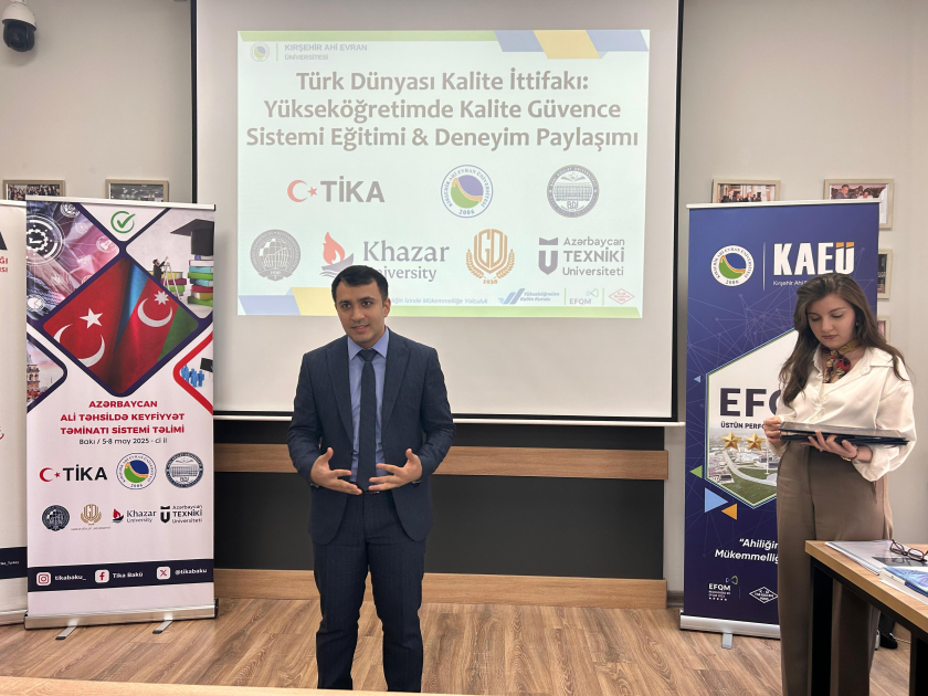 BDU-da ali təhsildə keyfiyyət təminatı üzrə təlim proqramı uğurla tamamlanıb - FOTO