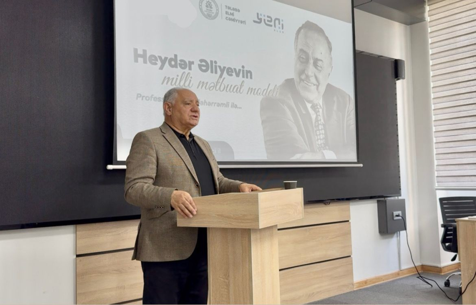 Ulu Öndər Heydər Əliyevin milli mətbuat modeli - FOTO