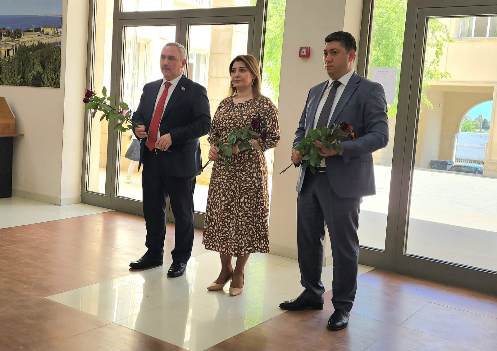 295 nömrəli məktəbdə Ulu Öndər anıldı - FOTO