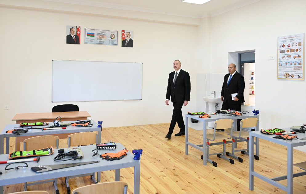 Kəngərlidə 484 şagird yerlik məktəb istifadəyə verildi - FOTO