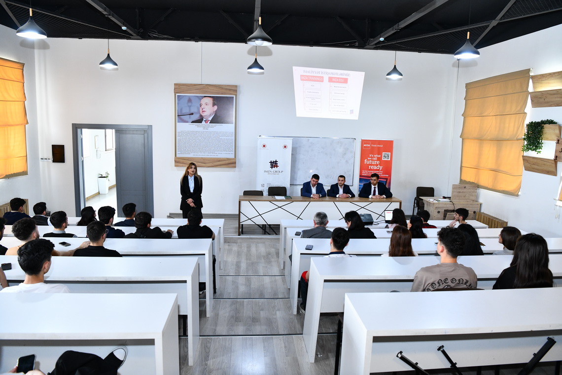ADNSU-da karyera quruculuğu mövzusunda seminar keçirilib - FOTO