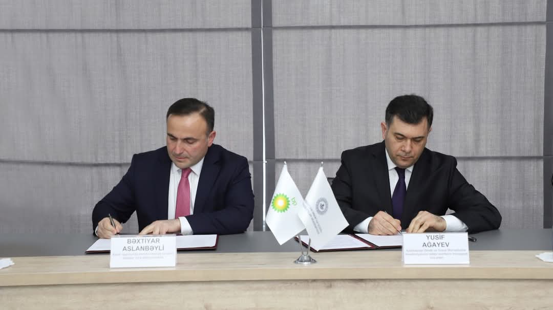 BP ilə Əmək və Sosial Münasibətlər Akademiyası arasında memorandum imzalanıb - FOTO