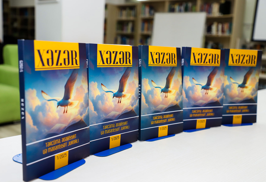“Xəzər” jurnalının yeni nömrəsi çap olunub