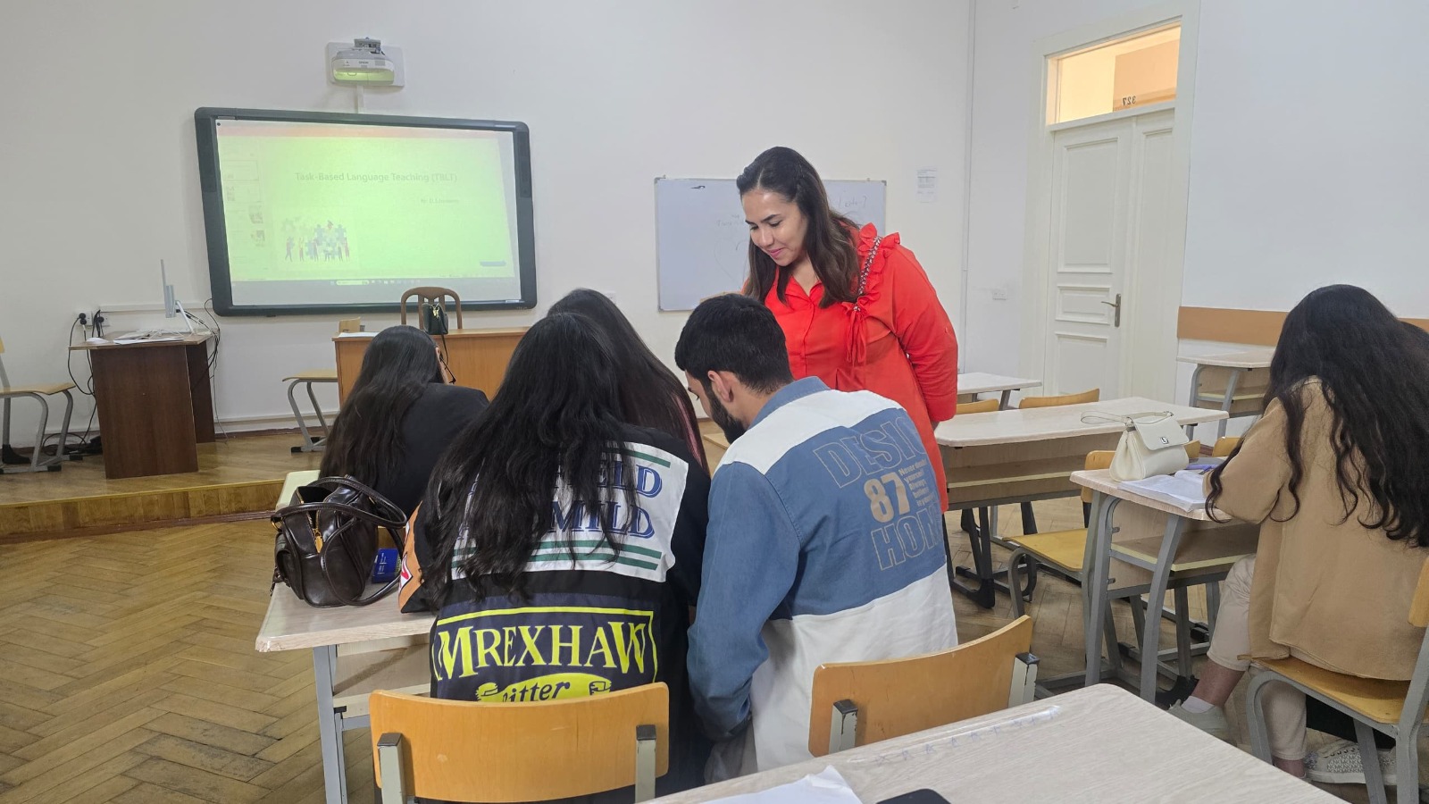 Nəvai Dövlət Universitetinin müəllimləri ADPU-da təcrübə keçiblər - FOTO