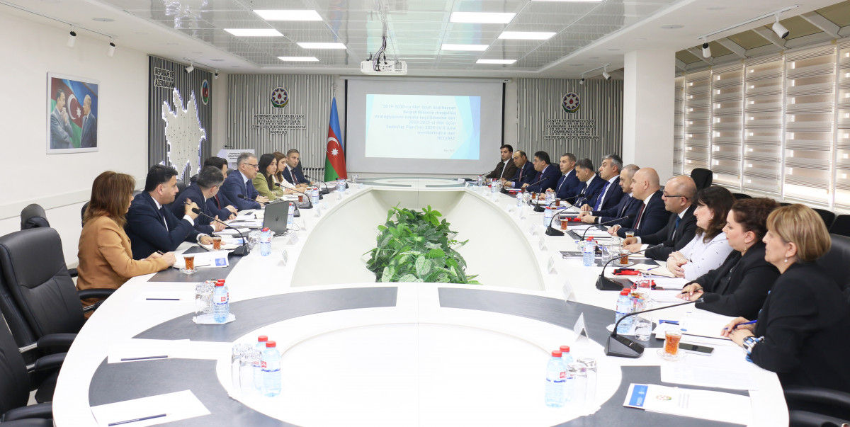 Məşğulluq Strategiyasının icrası ilə bağlı monitorinqin nəticələri müzakirə edilib - FOTO