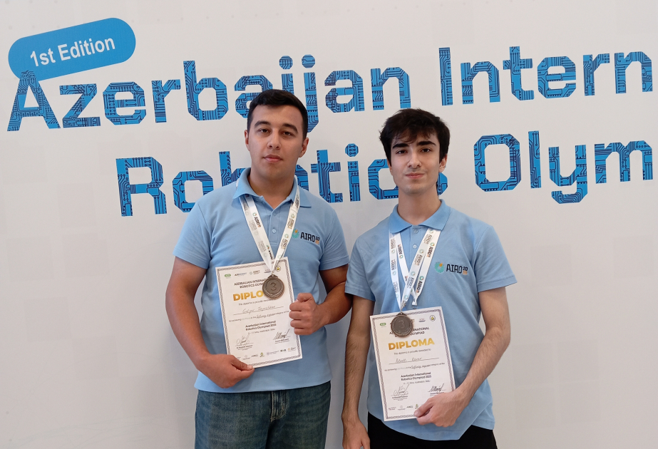 BANM tələbələri AIRO 2025 olimpiadasının ilk üçlüyündə yer alıb
