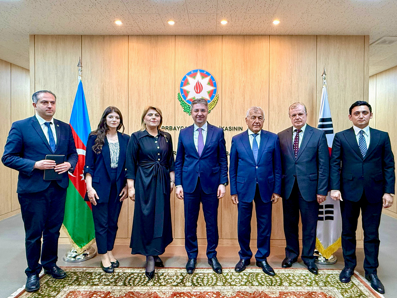 BMU rektoru Azərbaycanın Koreyadakı səfirliyində olub