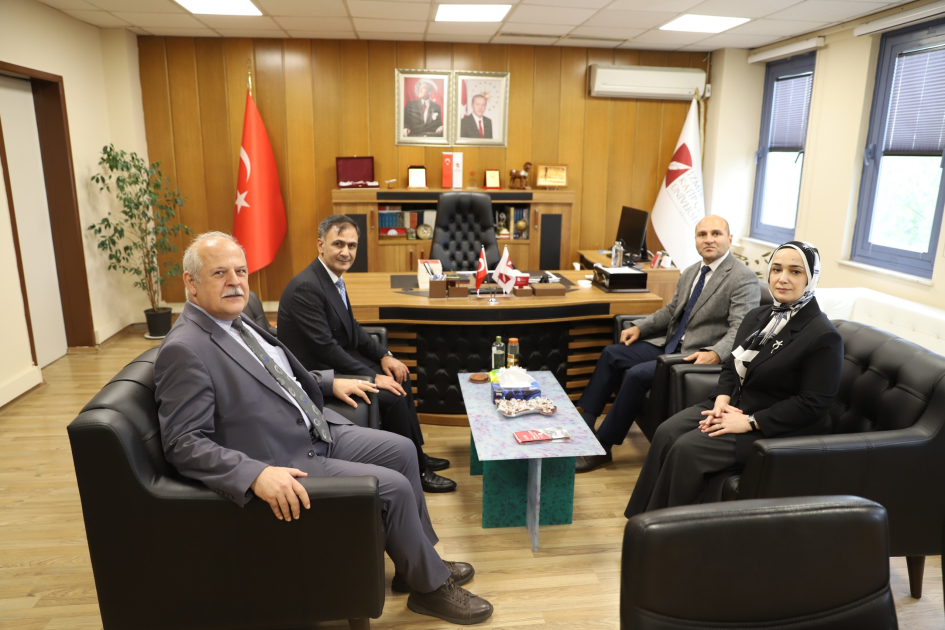 İlahiyyat İnstitutunun nümayəndə heyəti Türkiyənin bir sıra universitetlərində görüşlər keçirib - FOTO