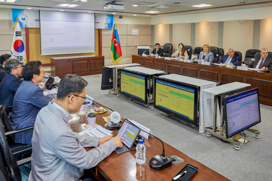 Koreyada BMU-INHA İDP üzrə Rəhbər Komitənin iclası keçirilib - FOTO