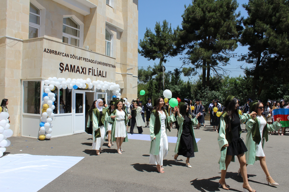 Bu il Pedaqoji Universitetin Şamaxı filialından 138 tələbə məzun olur - FOTO