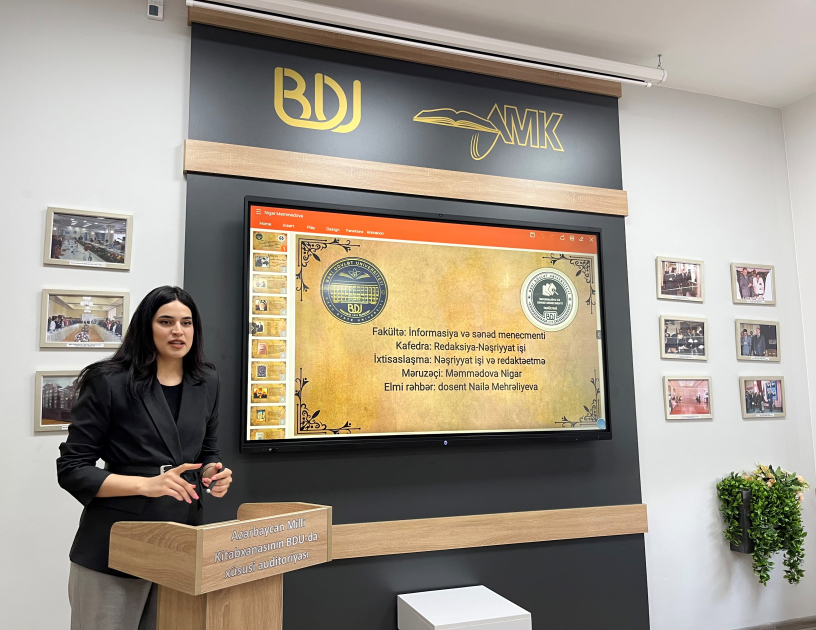 BDU-da Xalq şairi Qabilə həsr olunmuş elmi seminar -FOTO