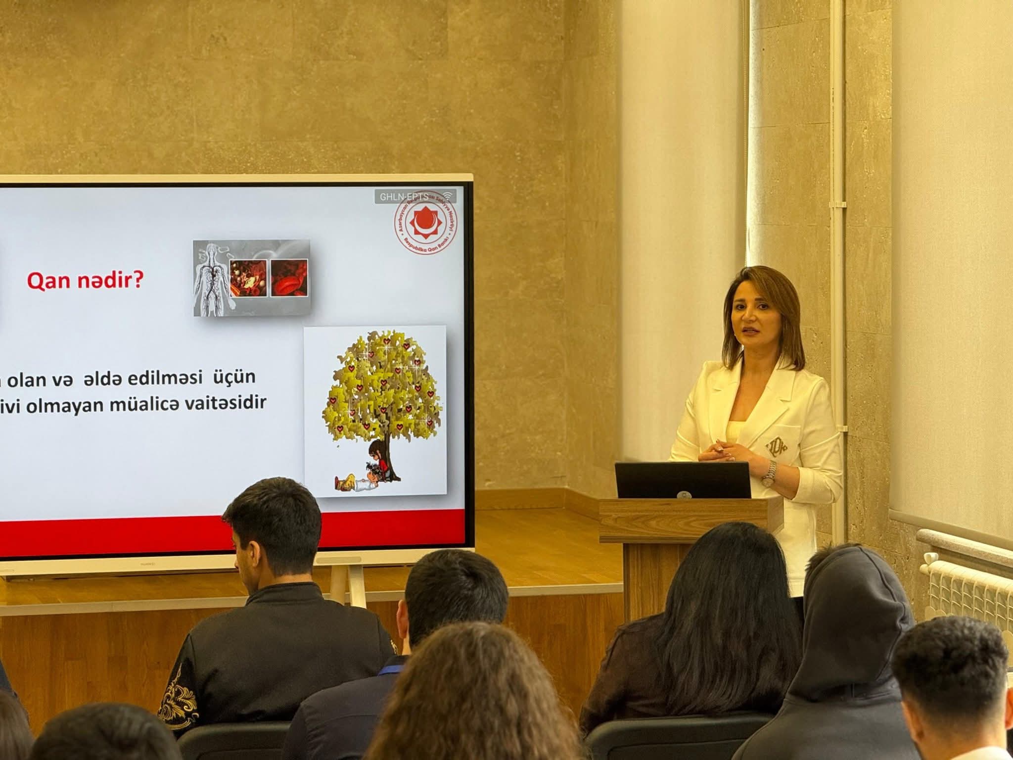 Qarabağ Universitetində "Qan donorluğu" mövzusunda təbliğat-təşviqat tədbiri - 