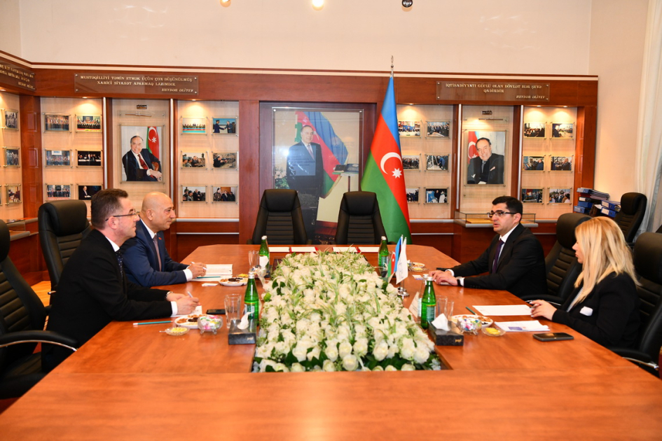 ADNSU ilə Albaniyanın ali təhsil müəssisəsi arasında əməkdaşlıq perspektivləri müzakirə edilib-FOTO