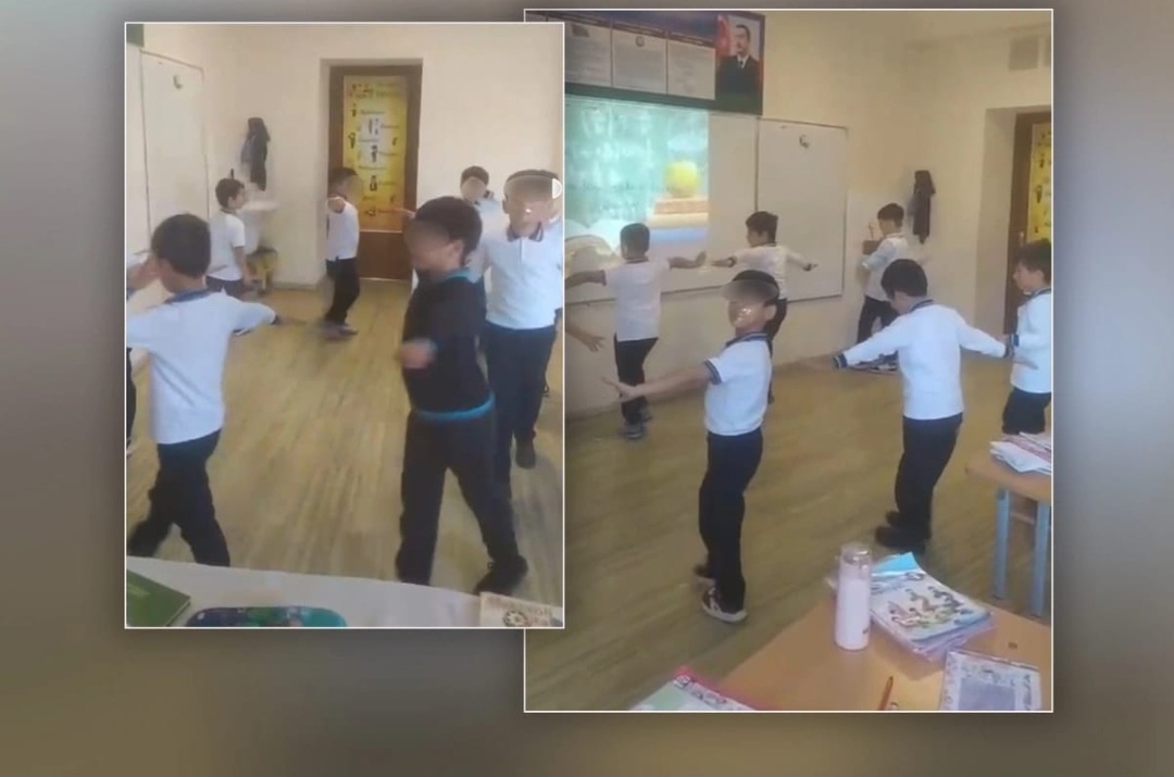 Şagirdlərin ağzını "skoç"layan müəllimlə bağlı araşdırma aparılıb