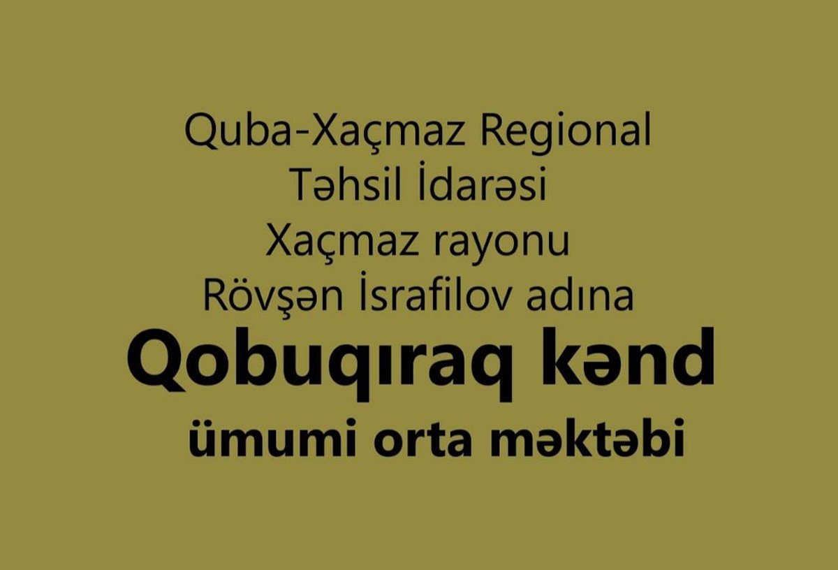 Xaçmazda məktəbin siniflərdən birinin döşəməsində çökmə qeydə alınıb