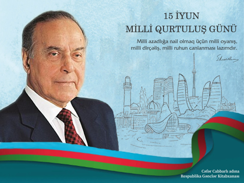 Gənclər Kitabxanasında Milli Qurtuluş Günü ilə əlaqədar kitab sərgiləri hazırlanıb