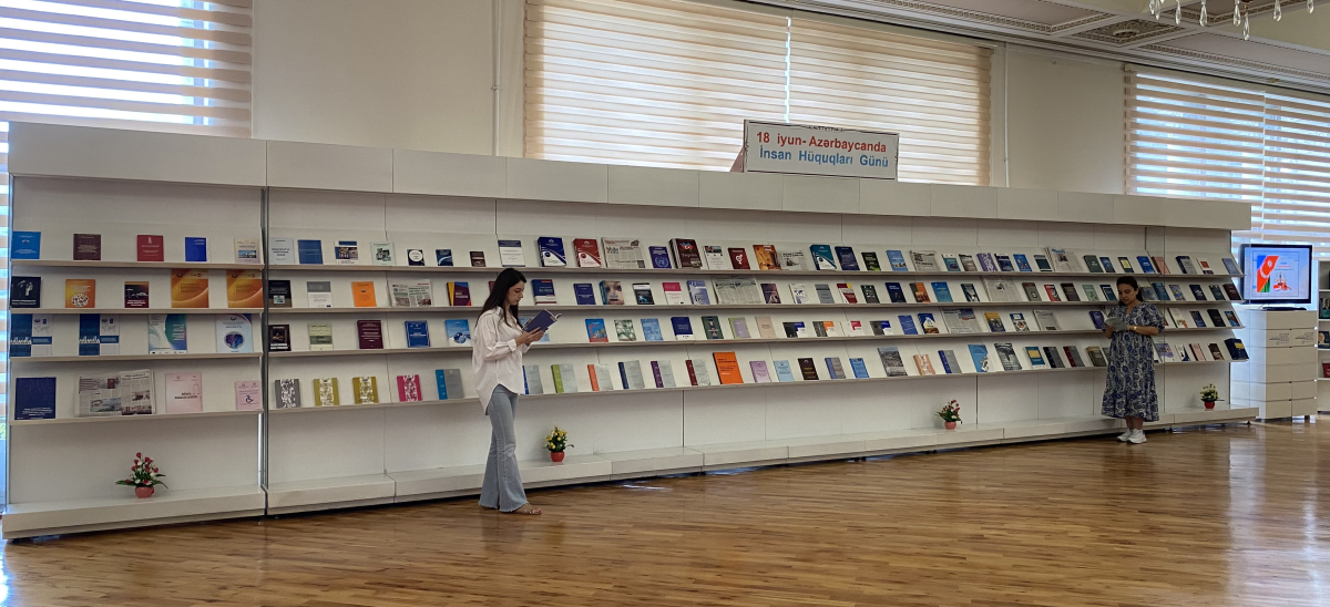 Milli Kitabxanada “18 iyun - Azərbaycanda İnsan Hüquqları Günü” adlı sərgi açılıb