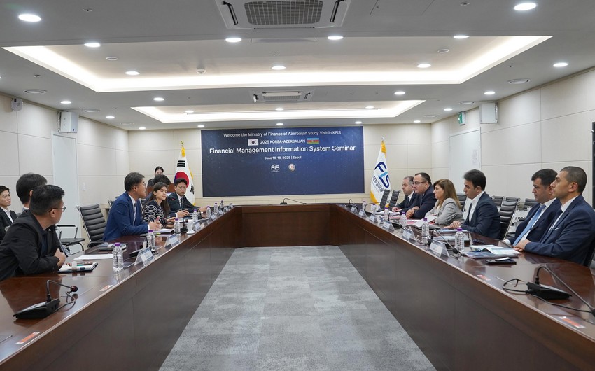 Maliyyə Nazirliyi büdcə idarəçiliyinin rəqəmsallaşdırılması üzrə Koreya təcrübəsini öyrənir
