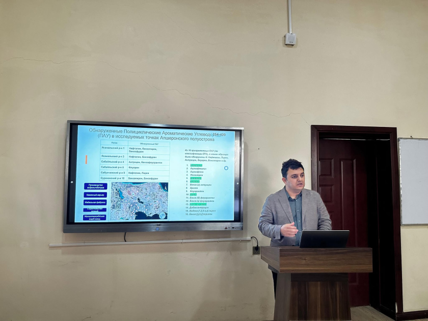 BDU-da Bakı və Abşeronda atmosfer havasının aktiv biomonitorinqinin nəticələri açıqlanıb - FOTO