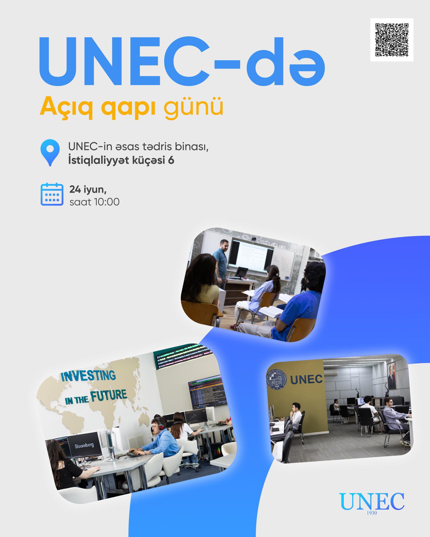 UNEC-də “Açıq qapı” günü keçiriləcək