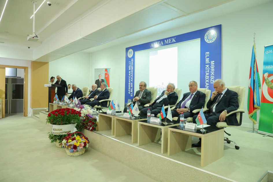 AMEA-da Ziyad Səmədzadənin 85 illik yubileyinə həsr olunmuş tədbir keçirilib - FOTO 