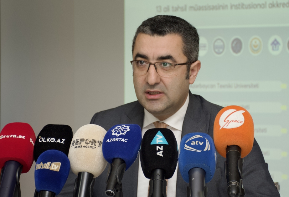 Tural Əhmədov: Akkreditasiya vəziyyətin düzgün diaqnozunun qoyulması üçün bir vasitədir