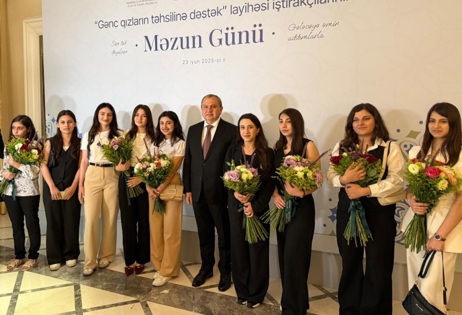 “Gənc qızların təhsilinə dəstək” layihəsinin “Məzun günü” keçirilib
