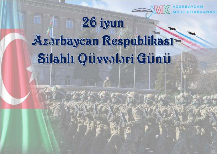 Milli Kitabxanada Silahlı Qüvvələr Günü münasibətilə sərgi təşkil olunub