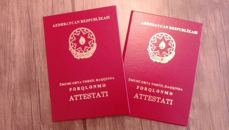 Şəki-Zaqatala bölgəsində 745 məzun fərqlənmə attestatı alıb