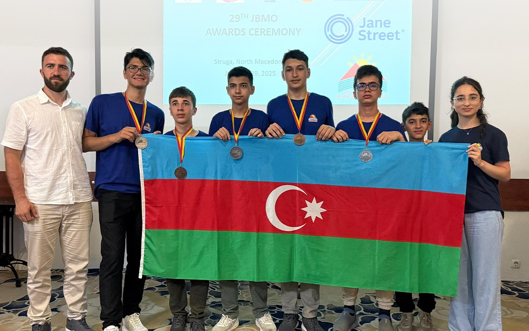 Məktəblilərimiz Balkan Riyaziyyat Olimpiadasında uğurlu nəticə əldə ediblər